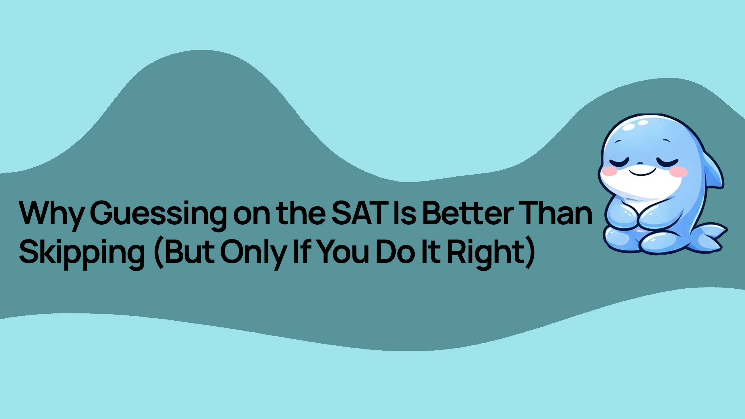 Why Guessing on the SAT Is Better Than Skipping (But Only If You Do It Right)